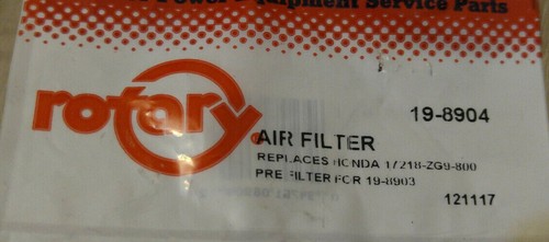 Rotary 8904 Green Pre-Filter Air - Replaces Honda 17218-ZG9-800 - Picture 3 of 5