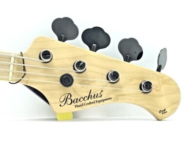 Electric Bass Guitar USED Bacchus Craft Series Jazz Wood grain