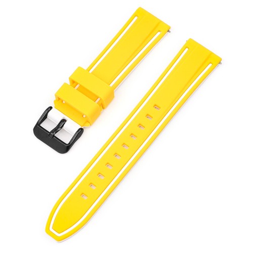20 22 24 26mm Silicone Smart Bracelet Cinturino Orologio Gomma Cinturino Sgancio Rapido Perni - Foto 47 di 50