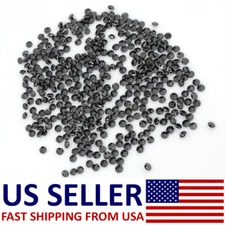 Natural Loose Diamond Round Black Color I3 Clarity 100 Pcs