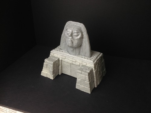 Morlock Sphinx Maßstab Modell, inspiriert von H.G. Wells, die Zeitmaschine - Bild 8 von 10