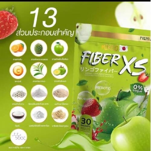 Mikeo Detox Fiber Friuts Natural Clear Skin 1 Pack Contains 30 Sachets.. - Picture 4 of 11