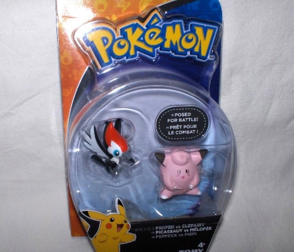 Pokemon Figuren 2Er Set Peppeck & Piepi Je Ca. 3,5 Cm Manga Neu,Ovp,Lizenz-image