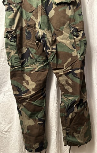 Men's MILITARY TROUSER/Pants CAMOUFLAGE ,Color Woodland Size Large-Regular - Picture 5 of 5