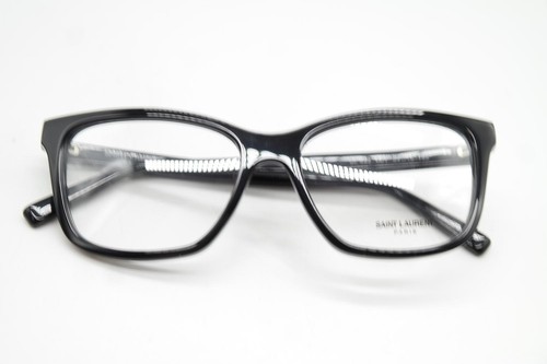 Brille Saint Laurent SL 482 Schwarz Weiß Oval Brillengestell eyeglasses Neu - Bild 6 von 6