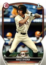 2023 Bowman Draft #BD-163 Maui Ahuna
