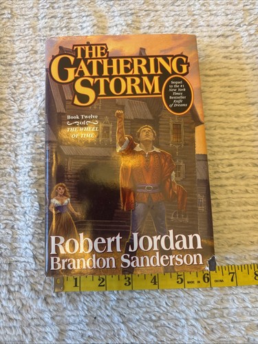 The Wheel Of Time The Gathering Storm Facsimile-Signed Robert Jordan - Imagen 1 de 9