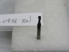 MICROCUT MICRO DECIMAL CARBIDE END MILL .0938"  2-FLUTE  LONG BALL NOSE