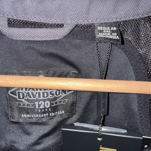 Chaqueta Camisa de Montar Operativa Harley Davidson 120 Aniversario Para Hombre Talla 3XL NUEVA CON ETIQUETAS - Imagen 6 de 12