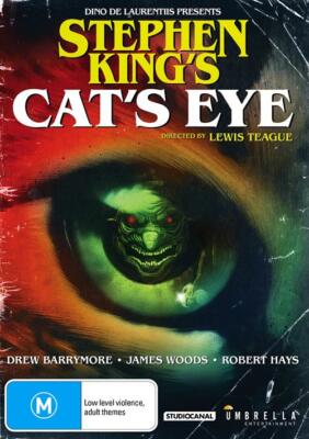 Cat's Eye (DVD, 1985) Stephen King Umbrella Release BARND NEW RARE oop t7