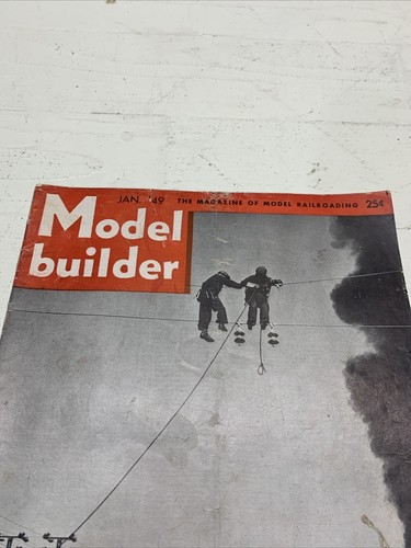 Model Builder 1949 January Lionel Train Magazine - Picture 4 of 8