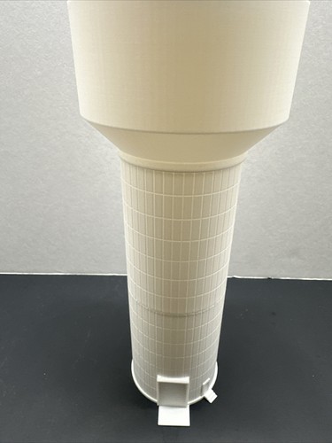 N - Scale Water Tower White Unpainted High Detail 1:160 Tall Utility Building - Picture 11 of 16