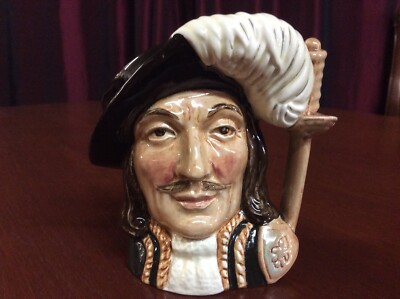 Royal Doulton D6452 Athos Small Character Jug - The Three Musketeers