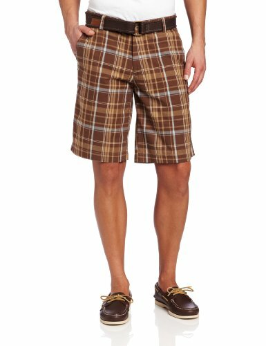 U.S. Polo Assn. Men's Yarn Dyed Flat Front Short, Warm brown, SIZE:36 - Picture 1 of 1