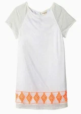 $80 Appaman Toddler Girl's White Jasmine Embroidered Short Sleeve Dress Size 2T