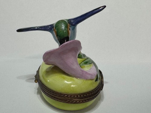 Limoges Kolibri Schmuckschatulle - Bild 4 von 14