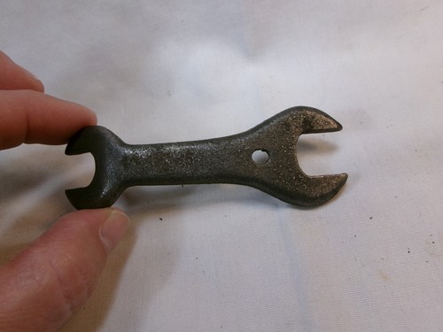 Vintage 3,75" langer Doppelmaulschlüssel 1/2" & 5/8" Offset-Schraubenschlüssel 1893 - Bild 4 von 4