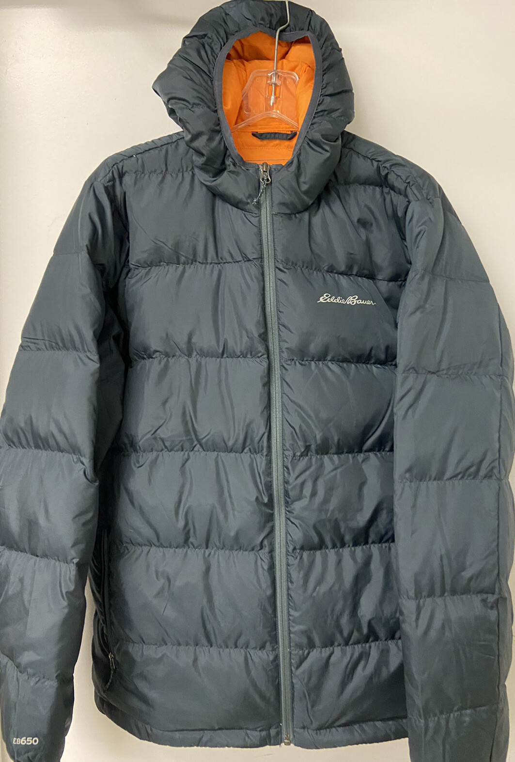 EDDIE BAUER Mens LARGE DOWN-650-FILL 