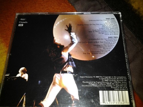 Bursting Out Jethro Tull Japan Chrysalis (2) CD Import Live Martin Barre Ac - Picture 7 of 7