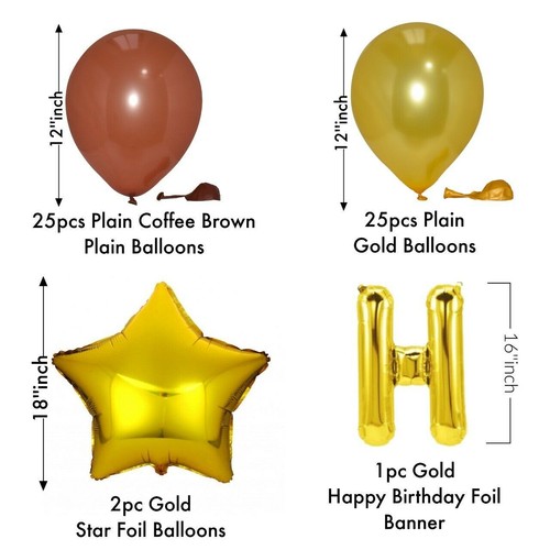 Happy Birthday Balloons Banner Balloon Bunting Party Decoration Inflating Decor - Picture 56 of 222