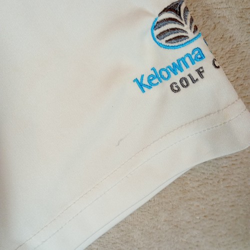 Slazenger Golf Polo Top Camiseta Top XL Extra Grande Kelowna Club Canadá Blanco - Imagen 5 de 13