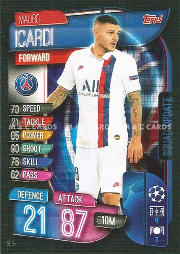 Match Attax Extra Champions League 2019/20 19/20 Super Boost Flash Back Captain - Imagen 28 de 157