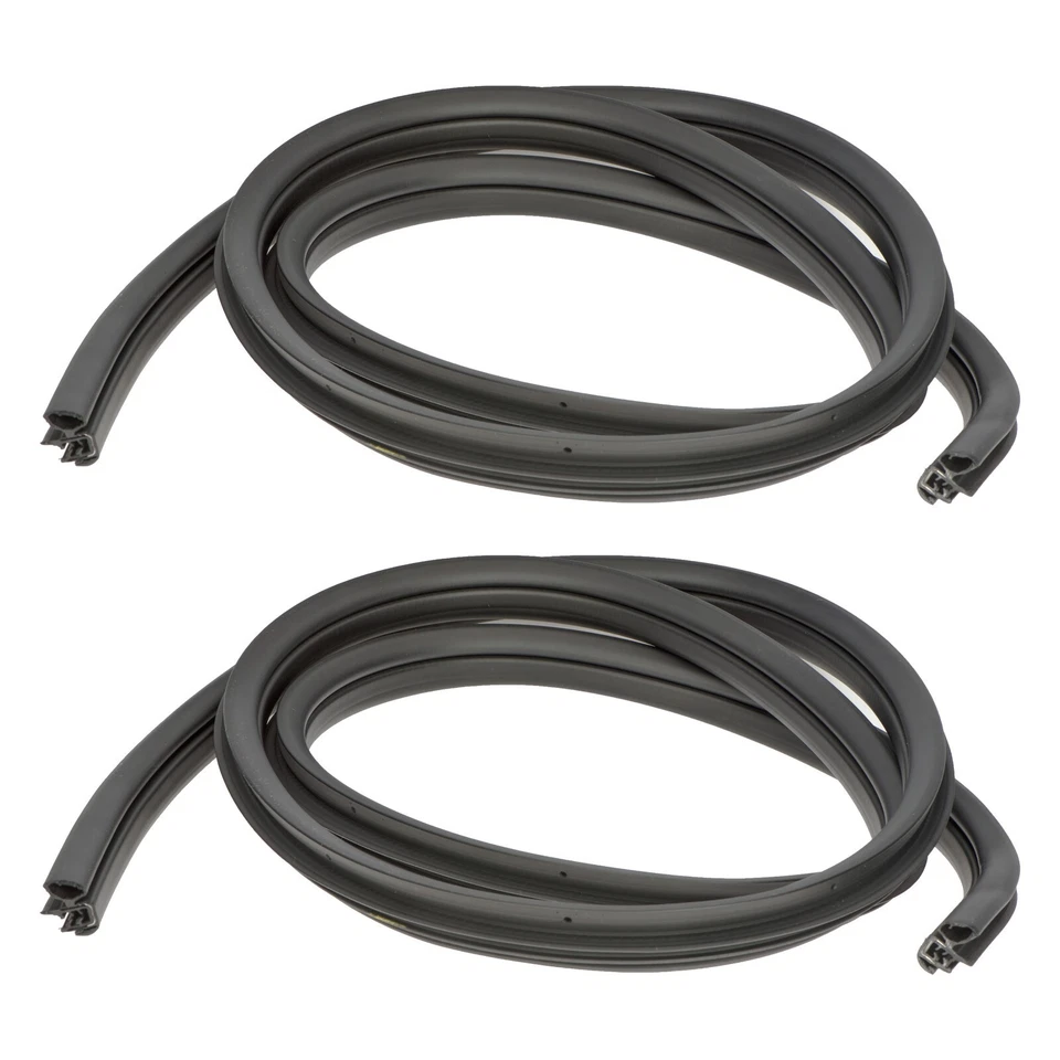 For 04-10 DODGE RAM 1500 2500 (2) FRONT DOOR OPENING WEATHER STRIP NEW US - Imagem 2 de 4