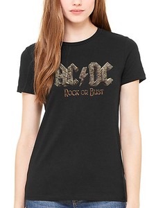 AC//DC Rock Or Bust T-shirt noir L