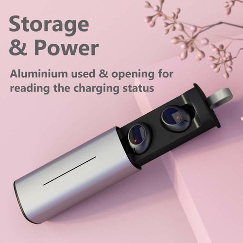 MiiKARE True Wireless Earbuds Bluetooth Headphones Earphones Charging Earbud - Picture 4 of 7