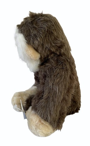 "Juguete de peluche vintage 1982 Animal Express mono marrón mono mono mano marioneta 11""" - Imagen 2 de 7