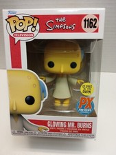 Figura Vinilo Funko Pop Los Simpson Brillante Sr. Burns PX Previews Exclusivo #1162