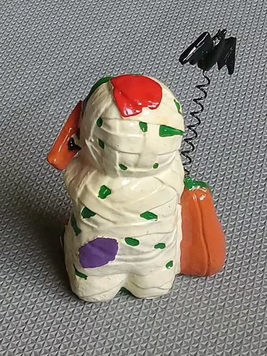 Halloween Mummy Astronaut " It's A Wrap" Decor Figurine 5" - Picture 2 of 14