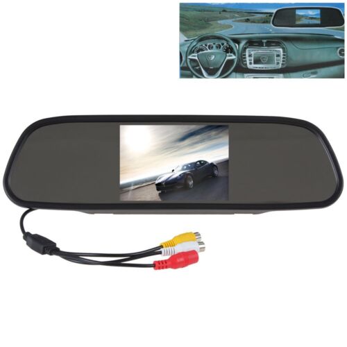 Universal 5" Car Rear View Mirror Monitor with Clip For Backup Camera - Picture 9 of 10
