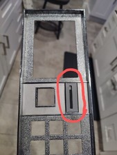 AP 6600, 7000, 7600 Automatic Products snack machine monetary Coin Slot Part 