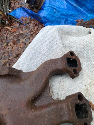 1973 Ford 351W 302 V8 Exhaust manifold LH left driver's side Ranchero Torino - Picture 8 of 10