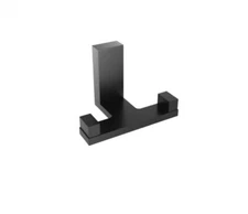 ICO Bath V1225 Erupt double towel hook matte black