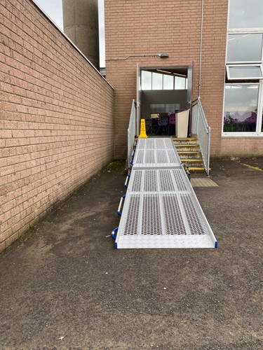 Feal 2m or 2.5m Alum Mesh Ramp ,Wheelchair ramp,Van loading Ramp,90cm width also - Picture 6 of 14