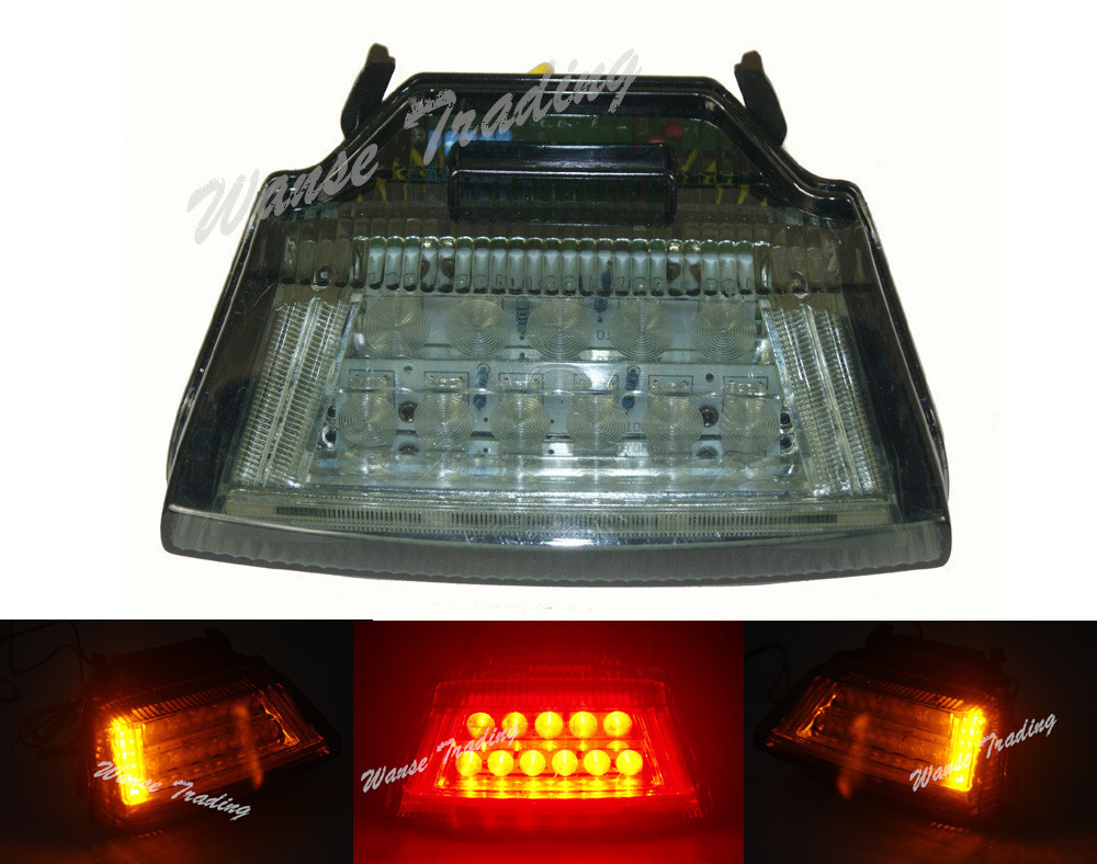 Tail Brake Turn Signals Led Light Smoke For 2011-2014 KAWASAKI
