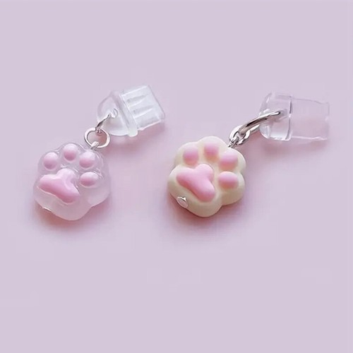 Phone Dust Plug Cat Claw Pendant Decoration For IPhone Type-C Charging Interface - Zdjęcie 3 z 16