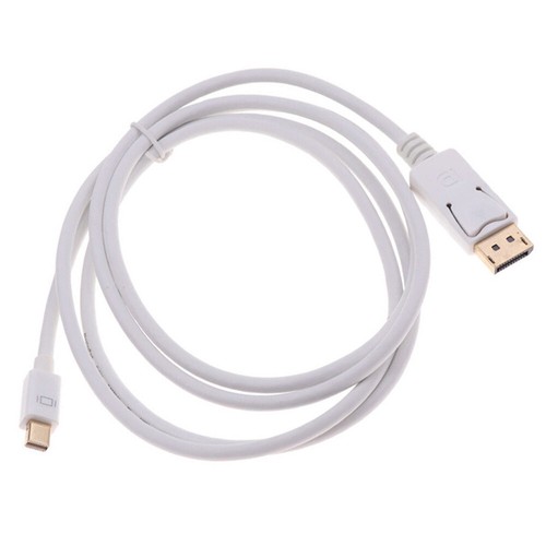 C49 Mini DisplayPort to DisplayPort Cable 1.4 Mini DP to DP Cable White 3m - Picture 3 of 9