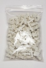 Commscope SC Adapter Dust Cap - White - Lot of 100