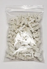 Commscope SC Adapter Dust Cap - White - Lot of 100