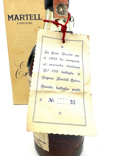 COGNAC EXTRA - MARTELL - 0,7L 43% - BOTTL. 1978 - Bild 6 von 7