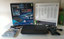 PS3 SLIM PLAYSTATION 3 PAL SUPER SLIM 12 GB CECH 4204 A BUNDLE PES SOCCER 2014