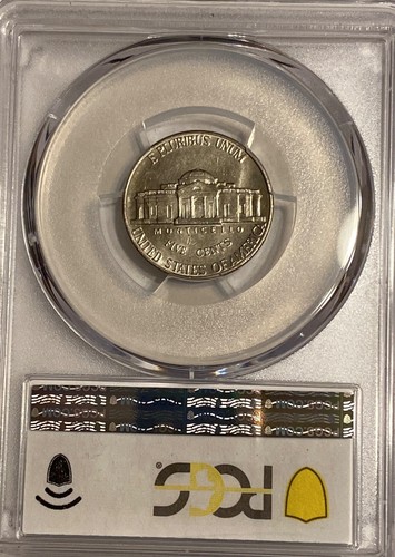 2001-D Jefferson Nickel MS63 Full Steps Gold Shield Graded by PCGS - Picture 4 of 7