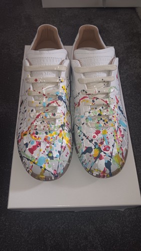 Maison Margiela Replica white/multicoloured trainers. Mens/Unisex. UK6/Eu 39 - Picture 10 of 13