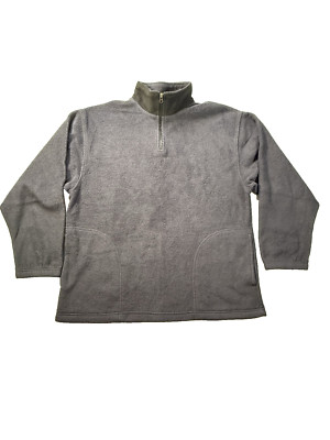 Outdoor Urban Terrain dark blue fleece pullover Mens size XL
