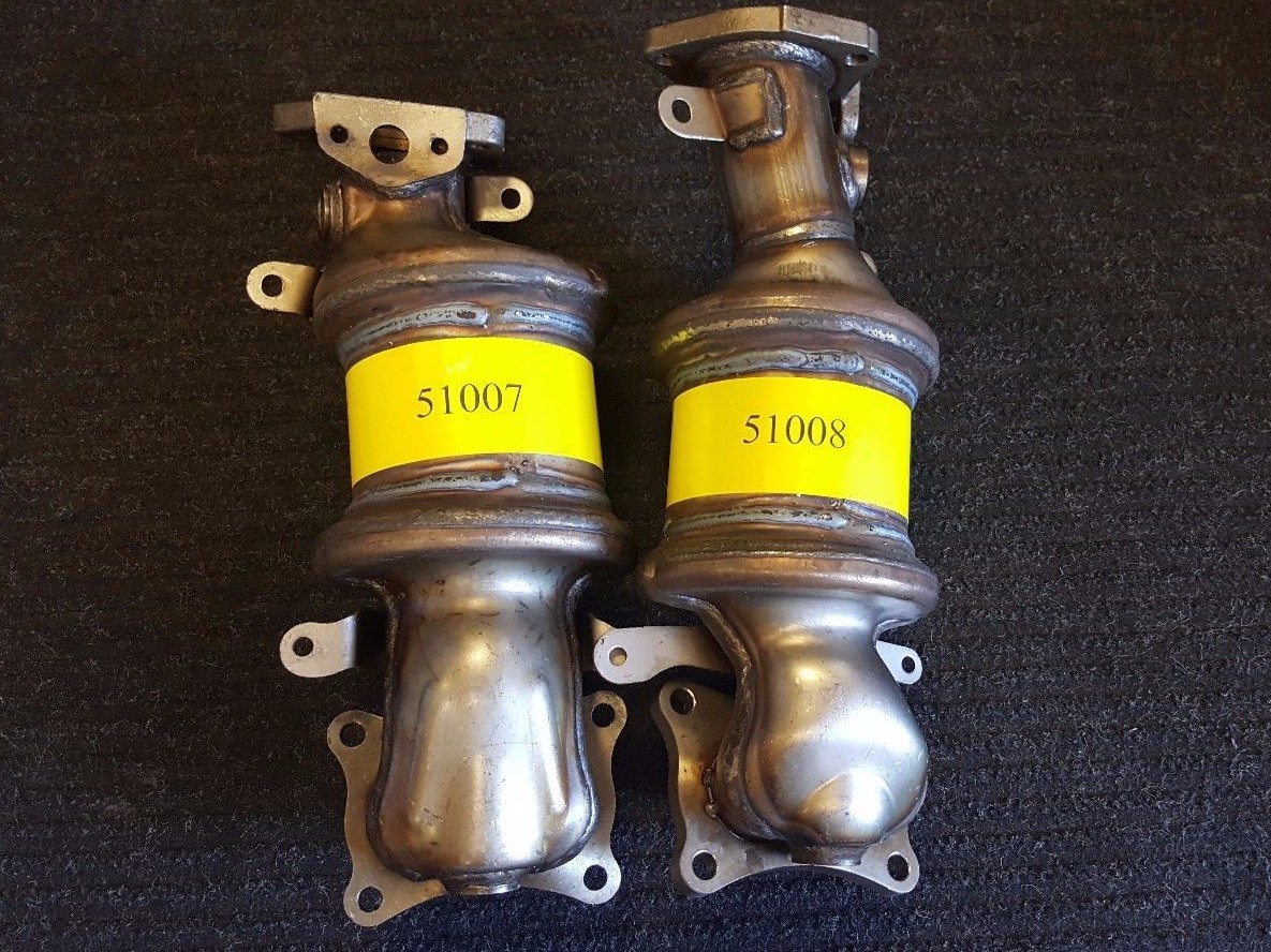 20112016 HONDA ODYSSEY 3.5 ENG FRONT LEFT AND RIGHT SIDE CATALYTIC