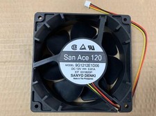 Sanyo SanAce 12038 12V 0.61A 9G1212E1D06 12CM three-line chassis cooling fan