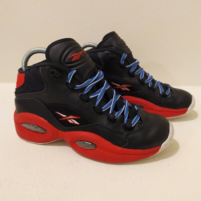 reebok question black red